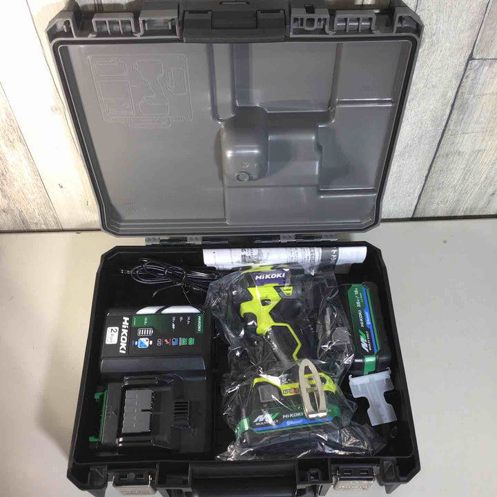 ★ハイコーキ(HIKOKI ※旧:日立工機) コードレスインパクトドライバ スパイダーイエロー WH36DD(2XHYSZ)【戸田店】