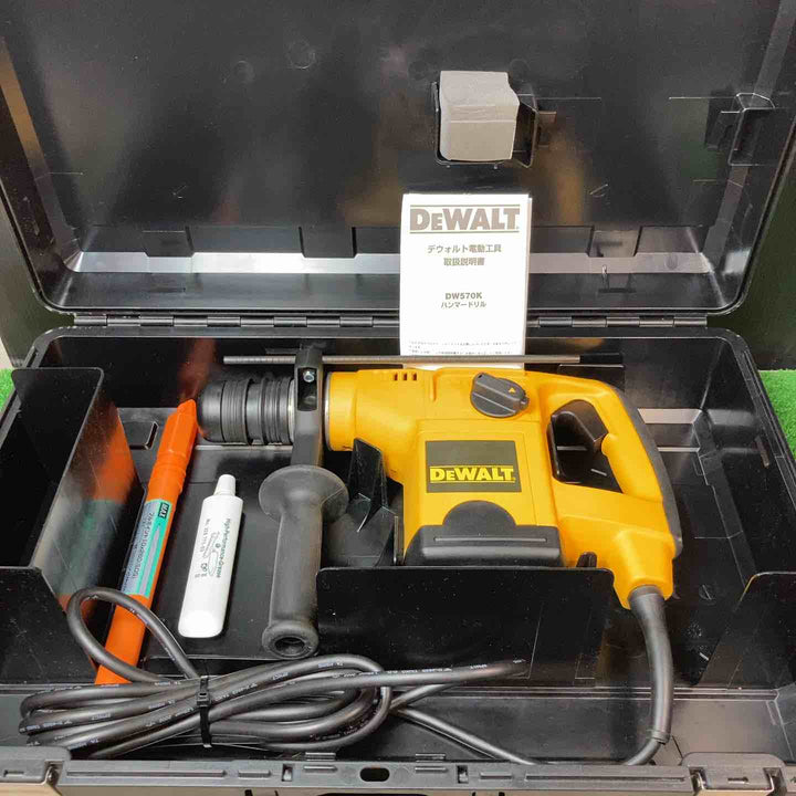【美品】◇デウォルト(DEWALT) ハンマドリル DW570K ブルポイントおまけ付【岩槻店】