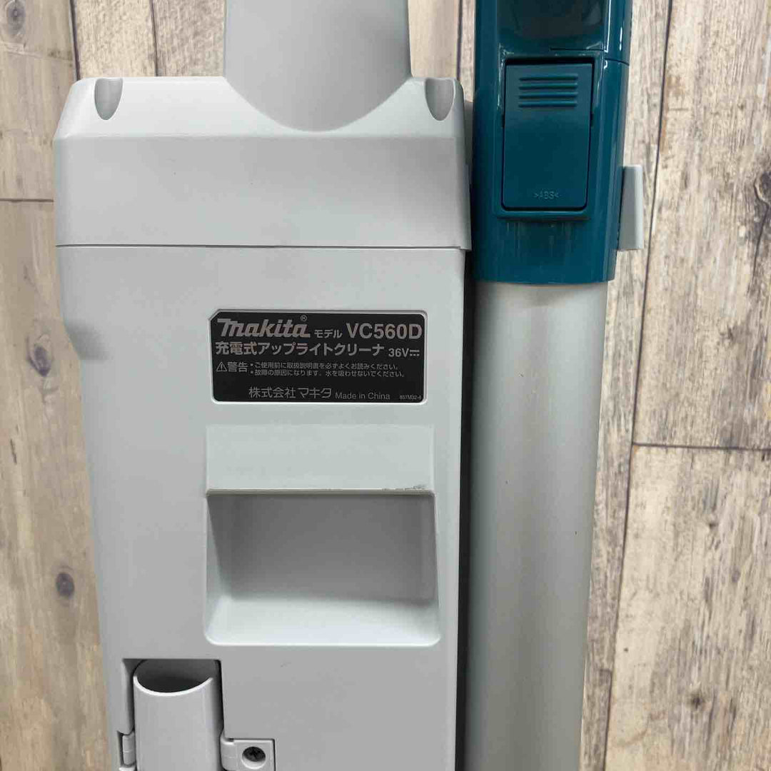 【中古品】マキタ(makita) 36V 充電式アップライトクリーナ 本体のみ 白 VC560DZ【東大和店】