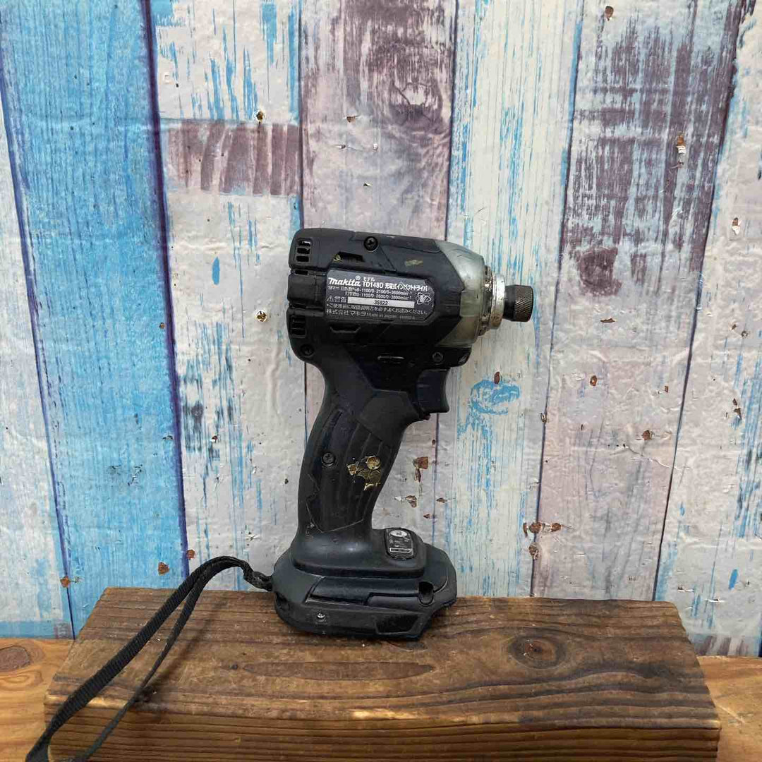 中古品】☆マキタ(makita) コードレスインパクトドライバー TD148DRMXB 