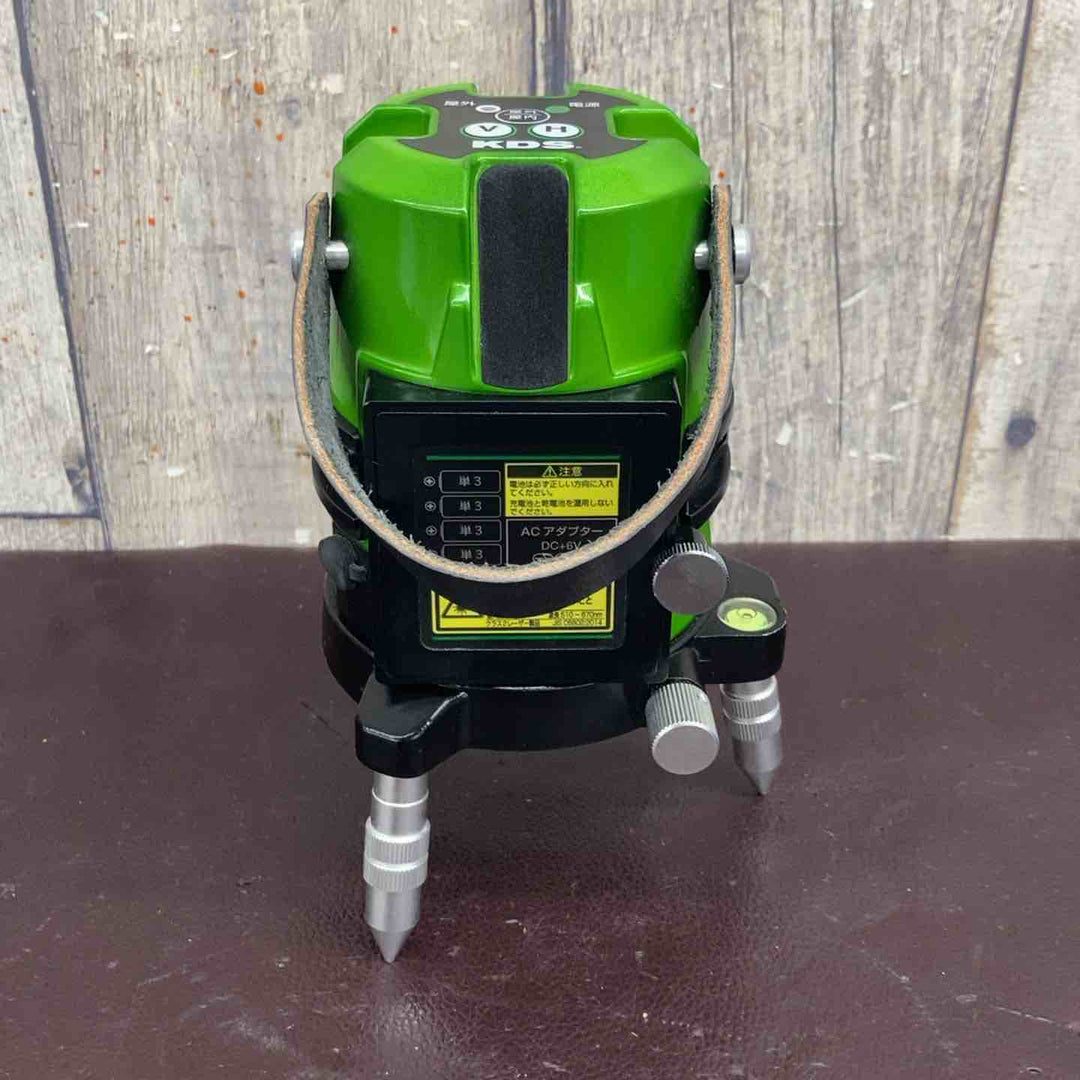 【中古品】KDS リアルグリーン レーザー墨出し器 縦・横  ATL-25RG【東大和店】