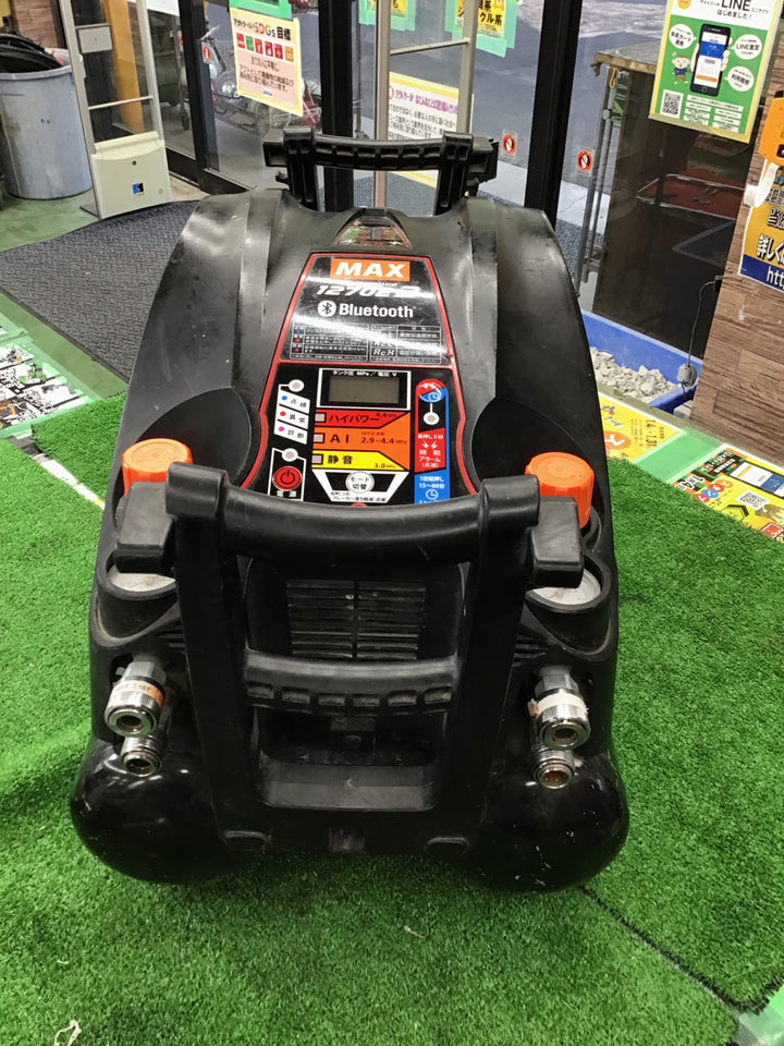 ★マックス(MAX) エアコンプレッサー AK-HH1270E2_ブラック【桶川店】