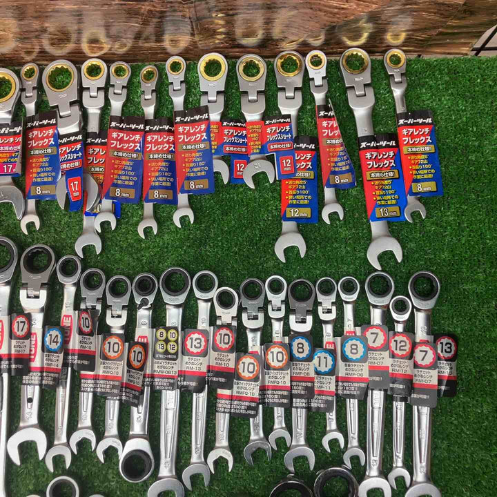 未使用品 ギアレンチ まとめ売り② KTC スーパーツール TONE等 サイズ複数 100個セット！【川越店】