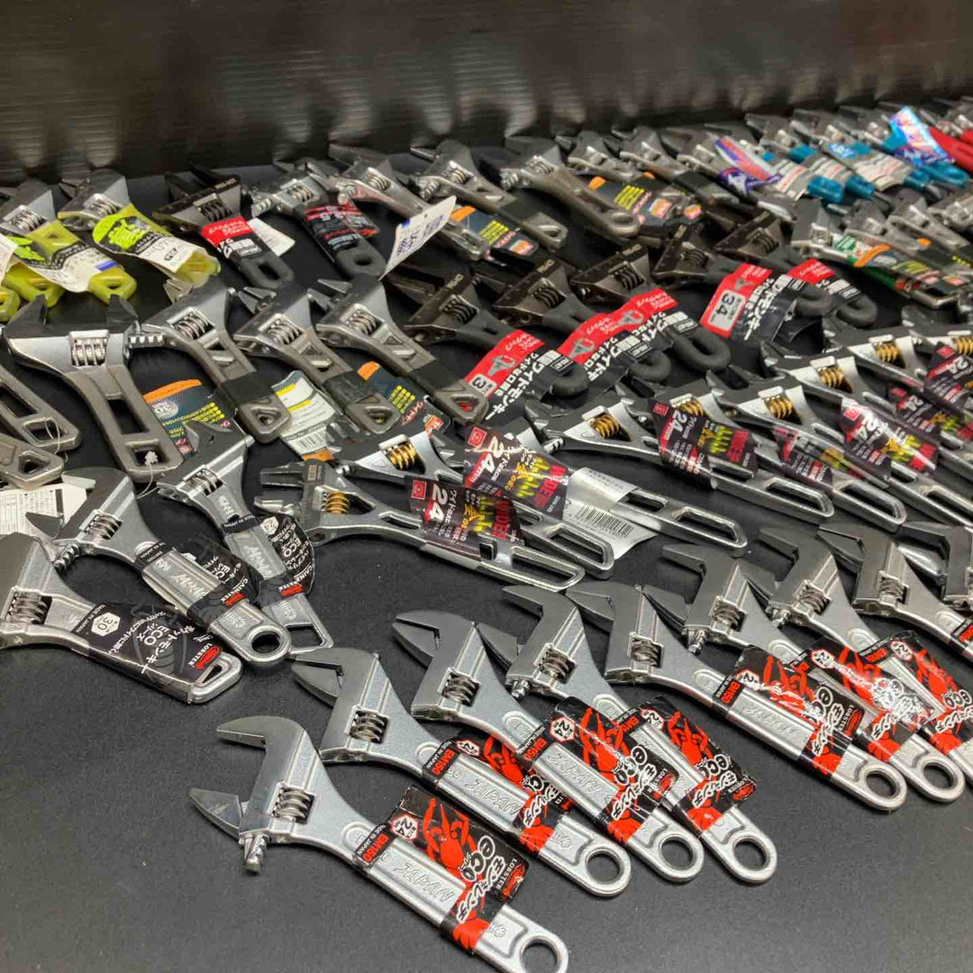 ▼モンキーレンチ100個まとめ売り 格安☆ ロブスター スーパーツール TOP サイズ 複数 軽量 薄型 ショート 様々【川越店】