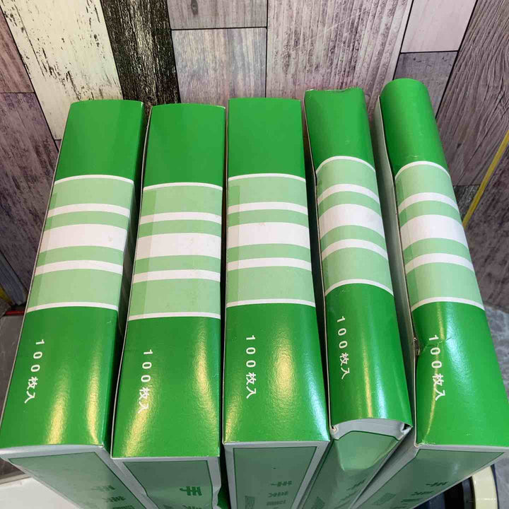 【未使用品】5箱セット 進勇商事 テビレ手袋 1箱100枚入 手美麗 手袋【八潮店】