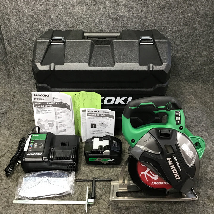 ★ハイコーキ(HIKOKI ※旧:日立工機) コードレスチップソーカッター CD3607DA(WP)【町田店】
