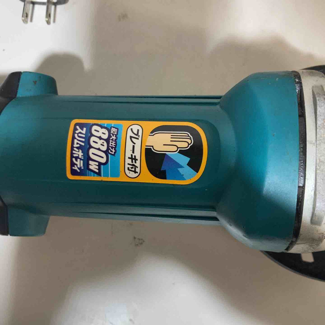 ☆マキタ(makita) ディスクグラインダ 低速高トルク ブレーキ付 100mm 9533BLA　本体のみ【戸田店】