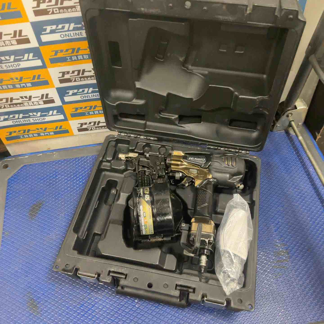 ★ハイコーキ(HIKOKI ※旧:日立工機) 高圧エア釘打ち機 NV65HR2(S)【草加店】