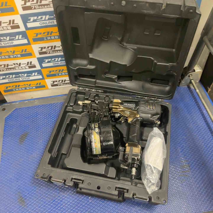 ★ハイコーキ(HIKOKI ※旧:日立工機) 高圧エア釘打ち機 NV65HR2(S)【草加店】