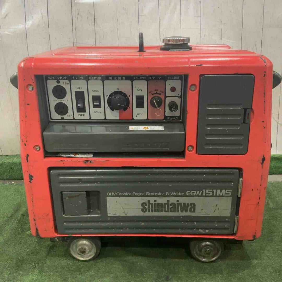 【店頭受取り限定】★新ダイワ(Shindaiwa) エンジンウェルダー EGW151MS 動作確認済【川口店】