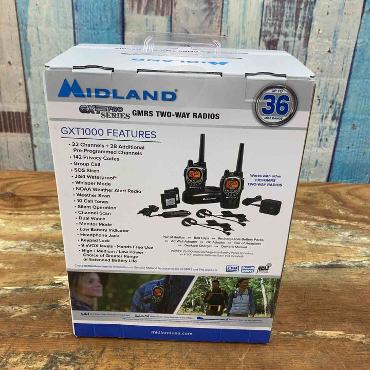 ◇ミッドランド ( MIDLAND) トランシーバー GXT1000VP4 2個セット【柏店】