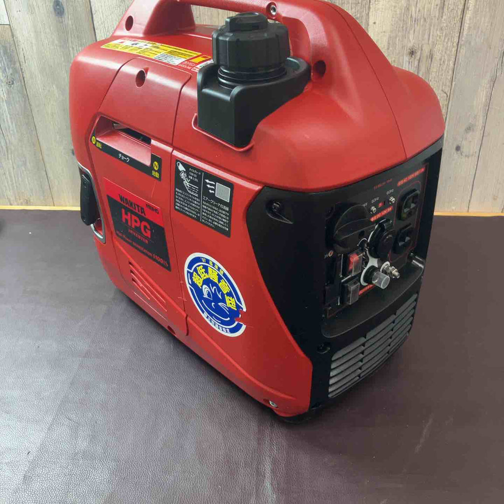 中古品】 ワキタ(WAKITA) 1100Wインバーター発電機 HPG1100iS 防災