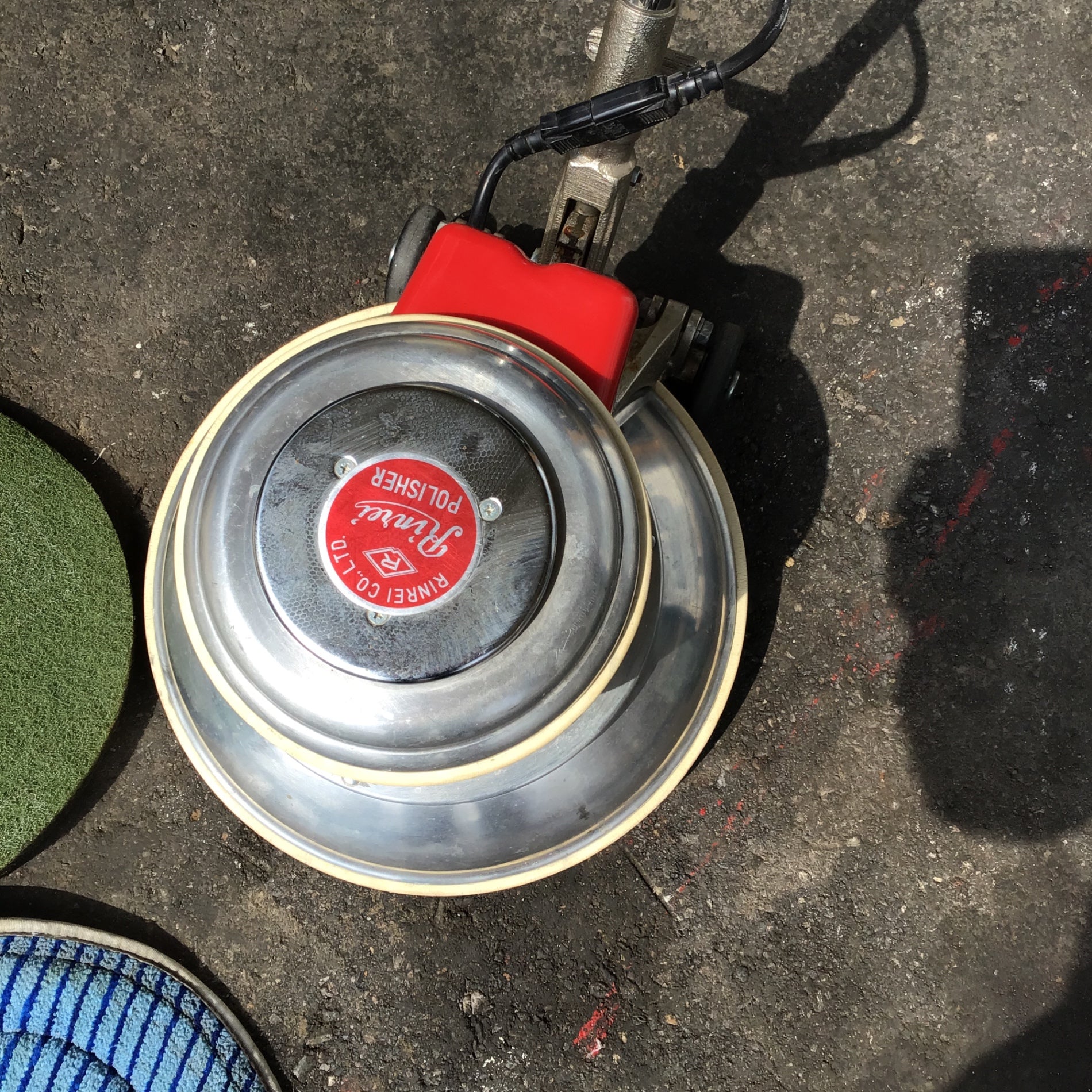 Yahoo!オークション リンレイ☆ポリッシャー☆中古☆CMP- 120☆34cm