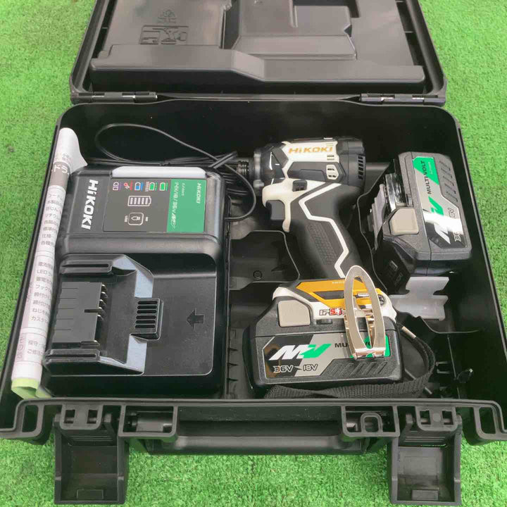 【中古美品】 ハイコーキ/HIKOKI コードレスインパクトドライバー・WH36DC(2XPWG) 【桶川店】