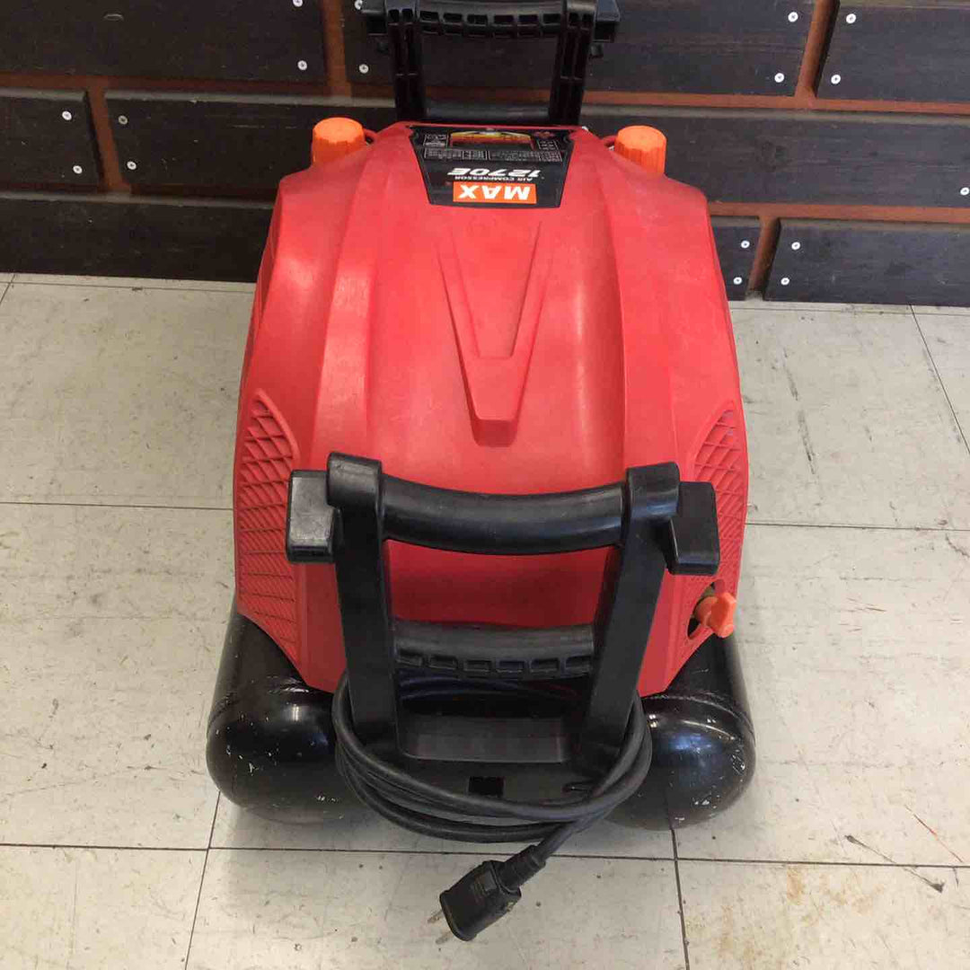【中古品】 マックス/MAX エアコンプレッサー AK-HH1270E_レッド 【鴻巣店】