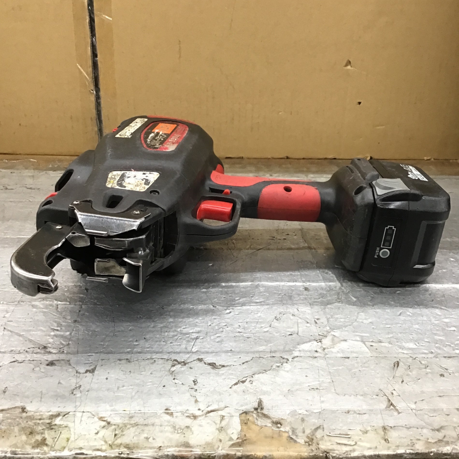 【中古品、銀行振込みのみ対応可能商品!!】マックス RB-399A-B2C/40A 鉄筋結束機 リバータイア【102-190921-KK-04-FUR】