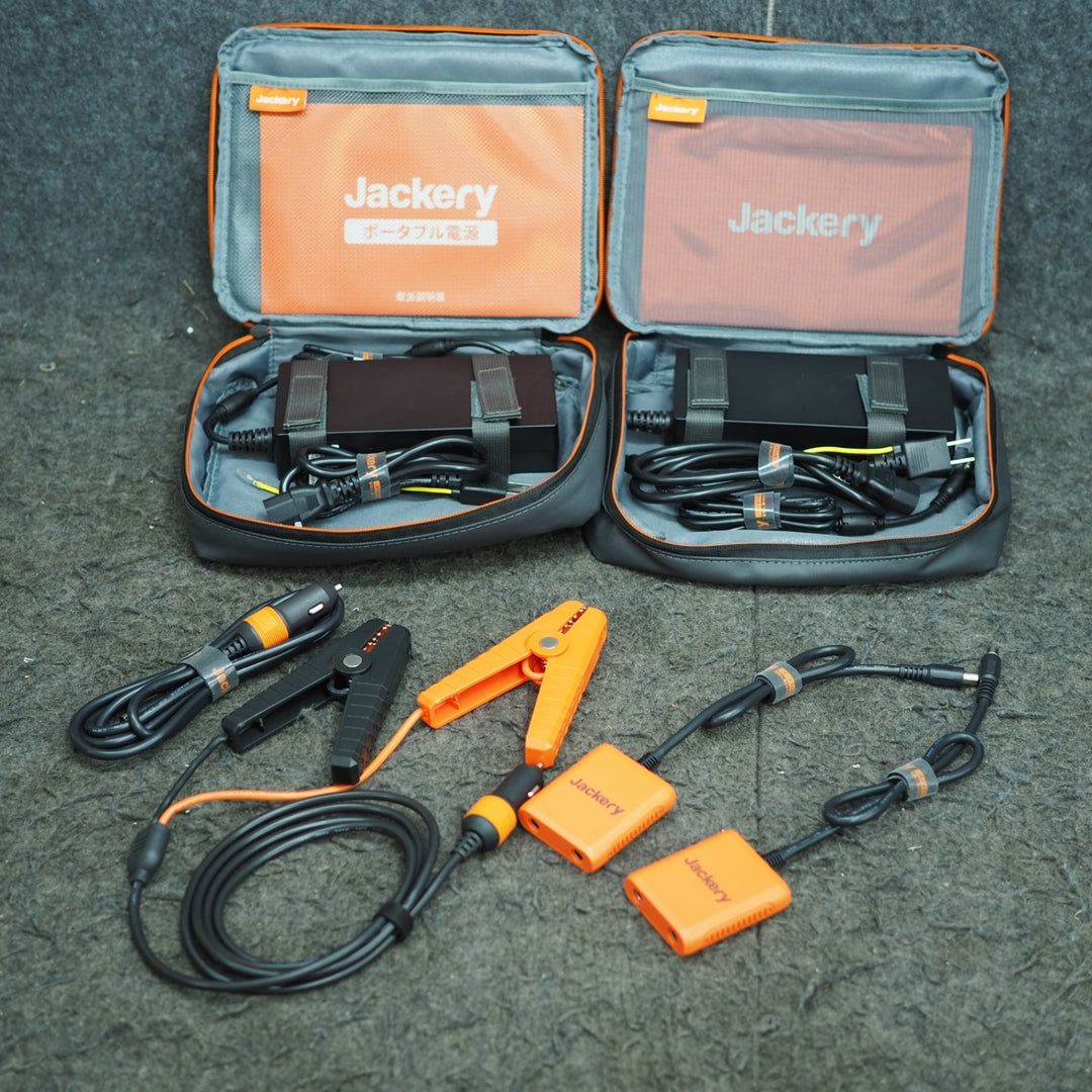 Jackery/ジャクリ ポータブル電源1500 PTB152 +SolarSaga100 JS-100C 2枚付セット【鴻巣店】
