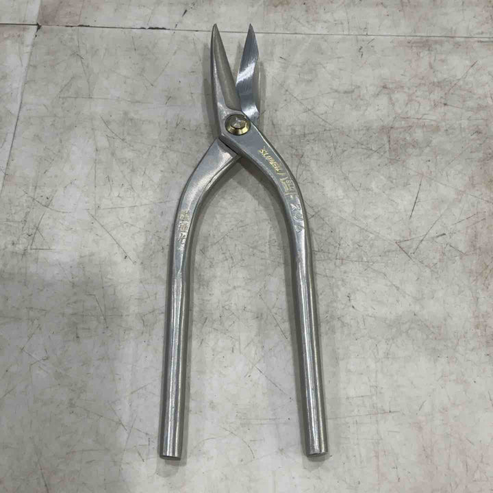 ツボタ 種光 ステン用SLD金切鋏 スーパーハードスリム 柳刃240mm  ホワイト  8503【川口店】