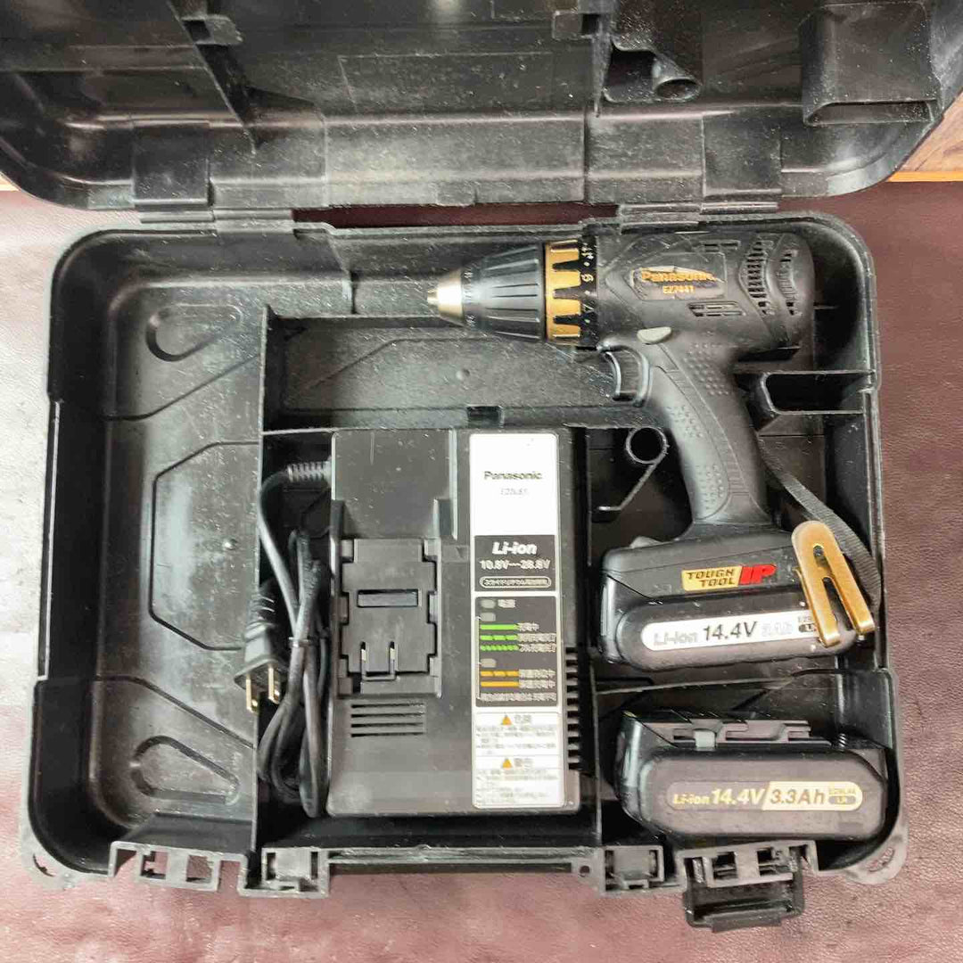 【中古品】 パナソニック(Panasonic) コードレスドリルドライバ EZ7441LR2ST1 ブラック＆ゴールド仕様 【東大和店】