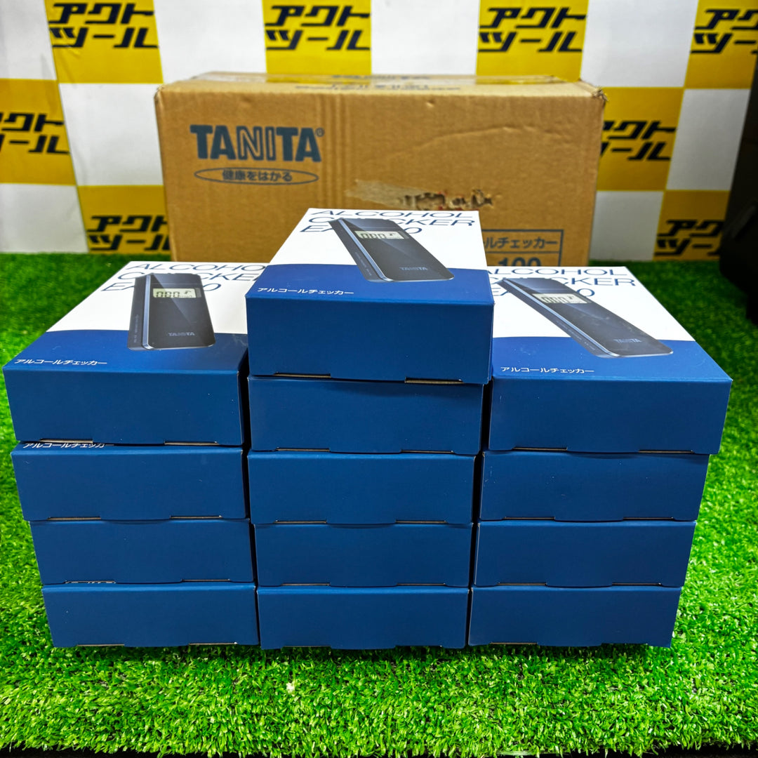 タニタ TANITA アルコールチェッカー EA-100 ネイビー 37個セット！ まとめ売り【越谷店】