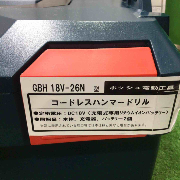 ★ボッシュ(BOSCH) コードレスハンマドリル GBH18V-26 PROFESSIONAL【町田店】