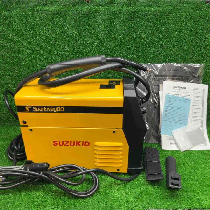 スズキッド(SUZUKID) インバータ式100Vノンガス半自動溶接機 SSW-80 Sparkway80 スパークウェイ80【藤沢店】