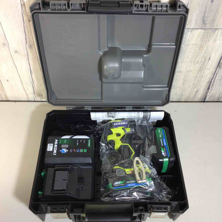 ★ハイコーキ(HIKOKI ※旧:日立工機) コードレスインパクトドライバ スパイダーイエロー WH36DD(2XHYSZ)【戸田店】