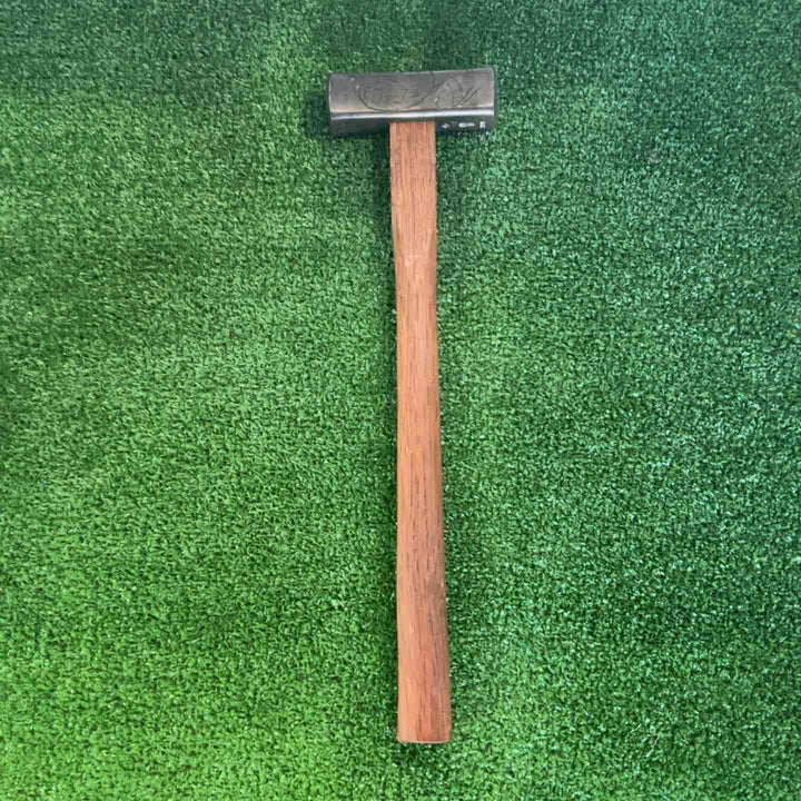 棟誉 龍虎彫 四角玄翁 100匁 赤樫柄【草加店】