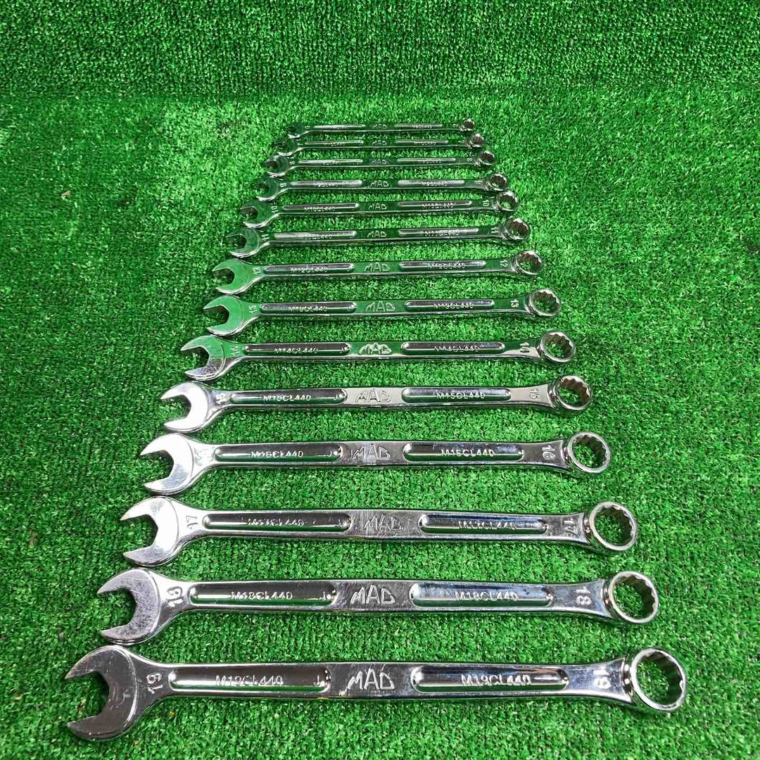 マックツール(MACTOOLS）コンビネーションレンチ M6CL400～M19CL440 14本セット