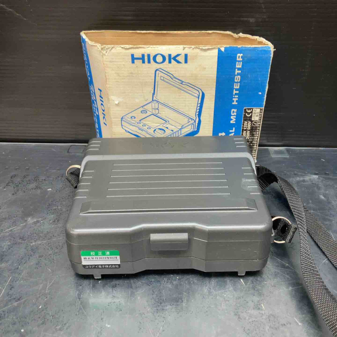 ◇日置電機(HIOKI) デジタルメグオームハイテスタ 3454-10【川越店】