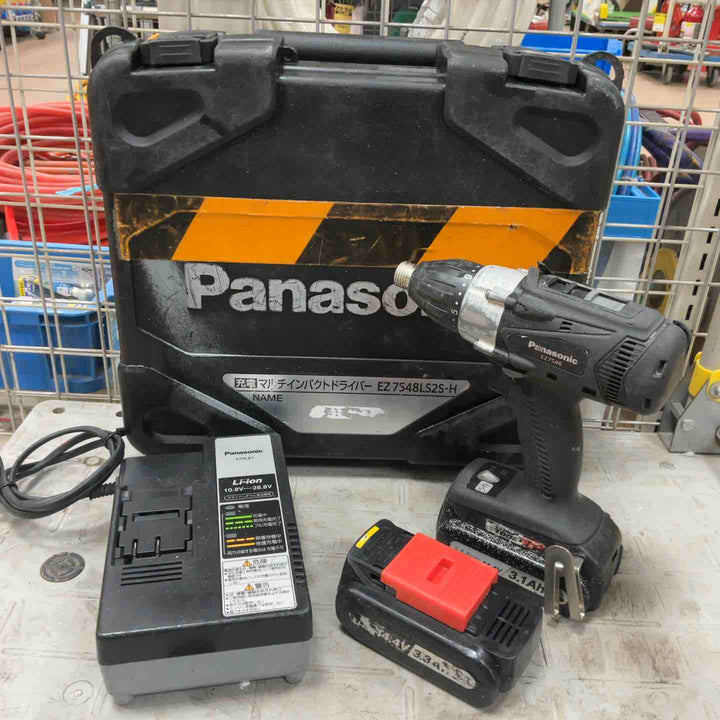 ★パナソニック(Panasonic) コードレスマルチインパクトドライバー EZ7548LS2S-B【草加店】