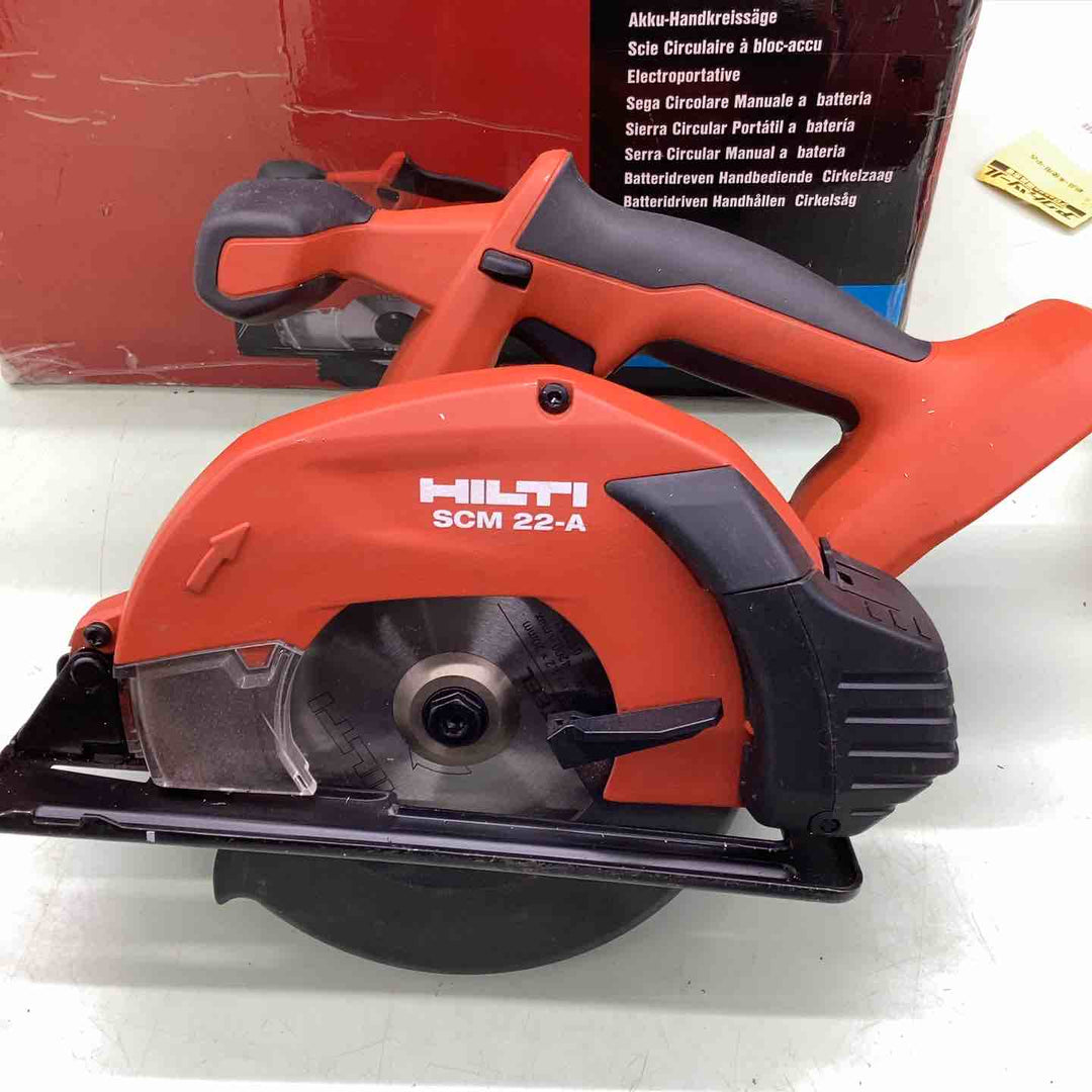 ◇ヒルティ(HILTI) コードレスチップソーカッター SCM22-A サーキュラーソー【越谷店】