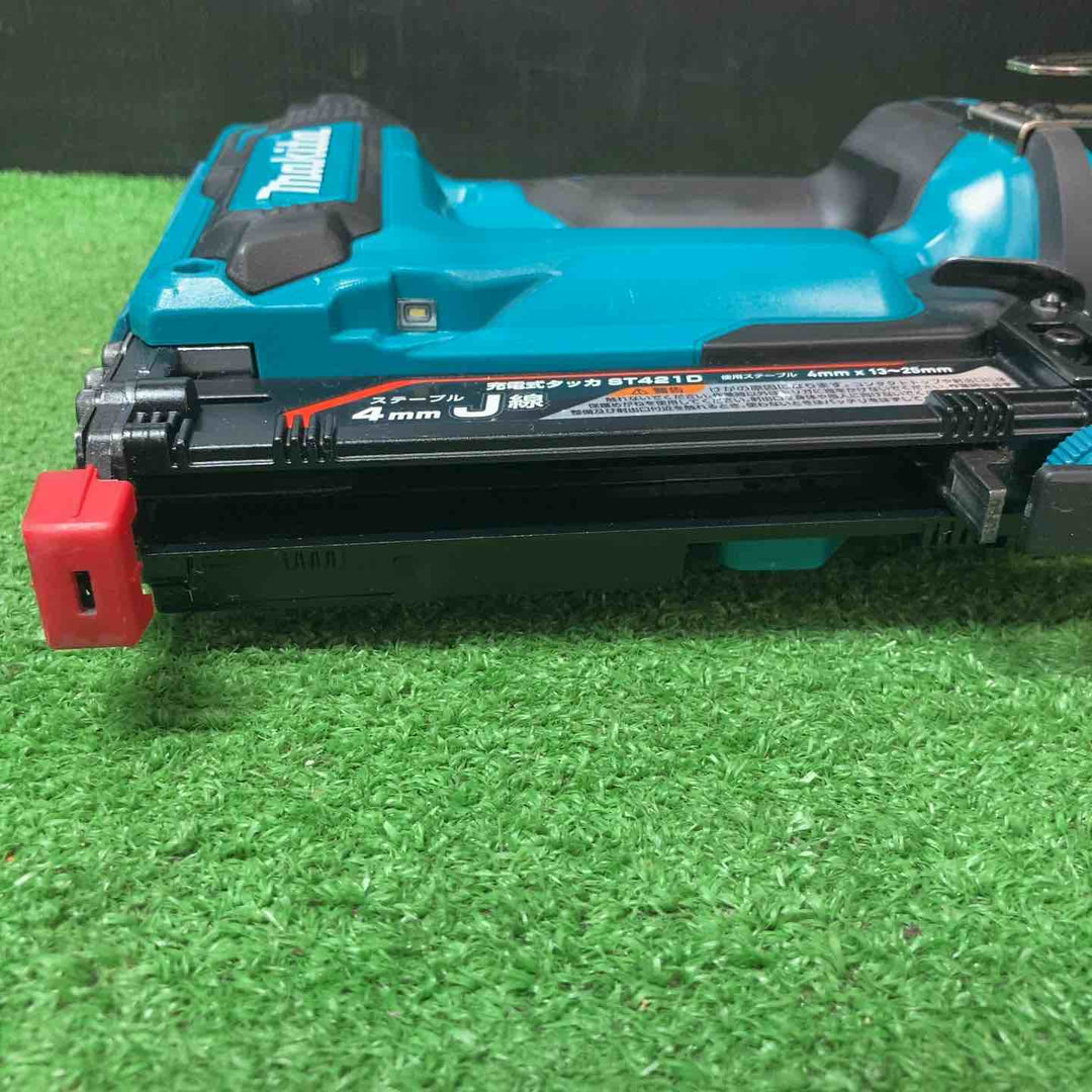 【中古品】★マキタ(makita) コードレスタッカー ST421DZK 本体、ケース【岩槻店】