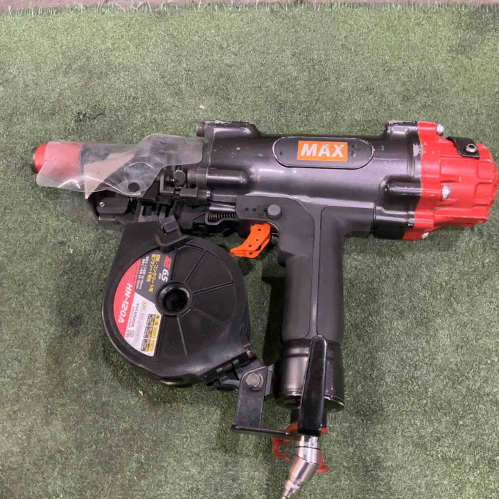 ◇マックス(MAX) 高圧コンクリート用エア釘打ち機 HN-120A 動作確認済【川口店】