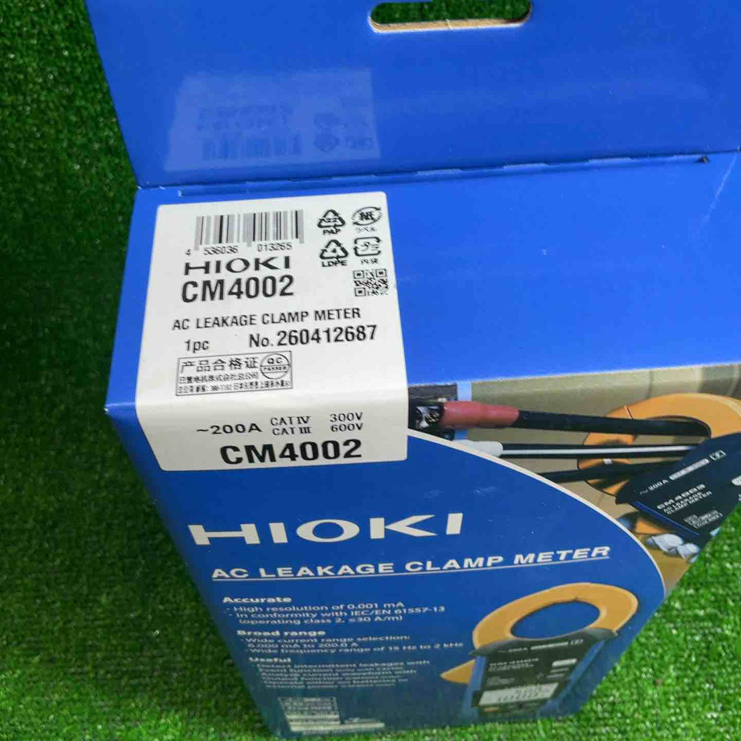 日置電機(HIOKI) ACリーククランプメータ CM4002【藤沢店】