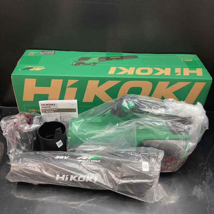 【未使用品】★ハイコーキ(HIKOKI) 36V コードレスブロワ RB36DC(NN)(本体のみ)【川越店】