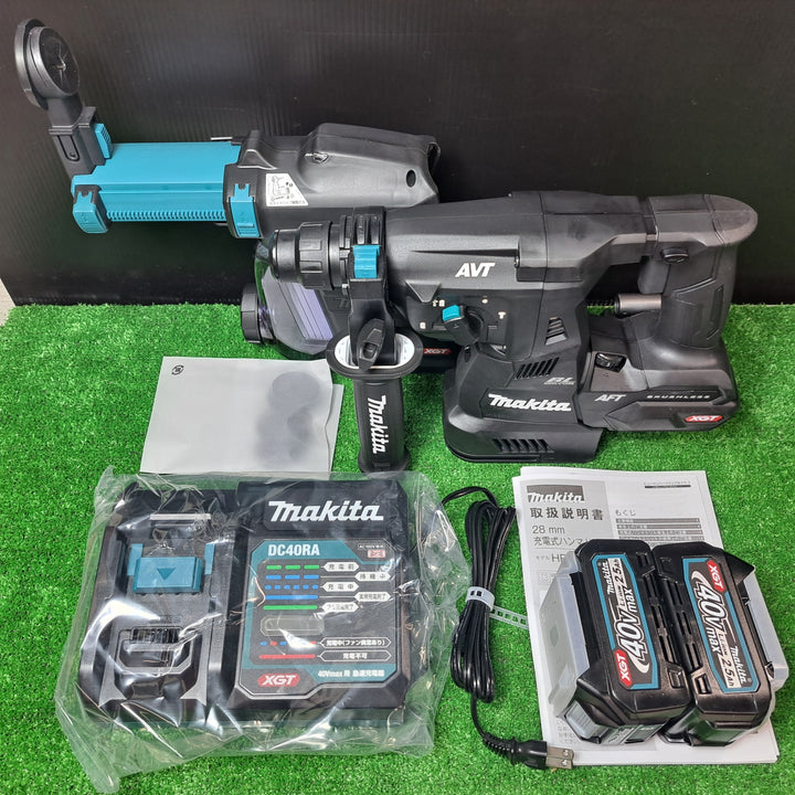 マキタ/makita 40Vmax コードレスハンマドリル HR001GDXVB 集じんシステム付き【岩槻店】