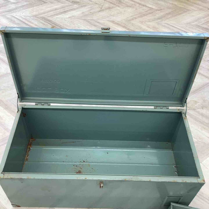 トラスコ ツールボックス 工具箱 F-700 中型車載用工具箱 中皿付 W700×D350×H285 TOOL BOX 配管/収納/荷台/TRUSCO【越谷店】