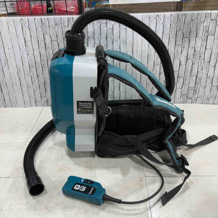 ★マキタ(makita) 18V 36V コードレス背負集じん機 乾式 VC265DZ【川口店】