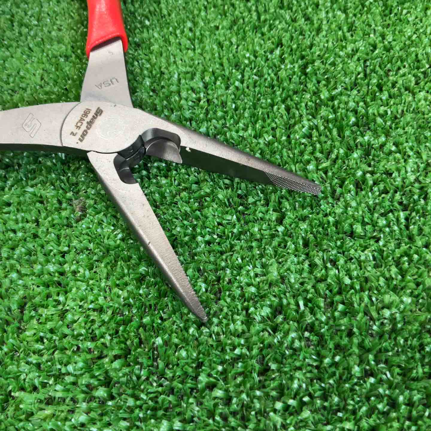 スナップオン(Snap-on) ニードルノーズプライヤー 196ACF 2【草加店