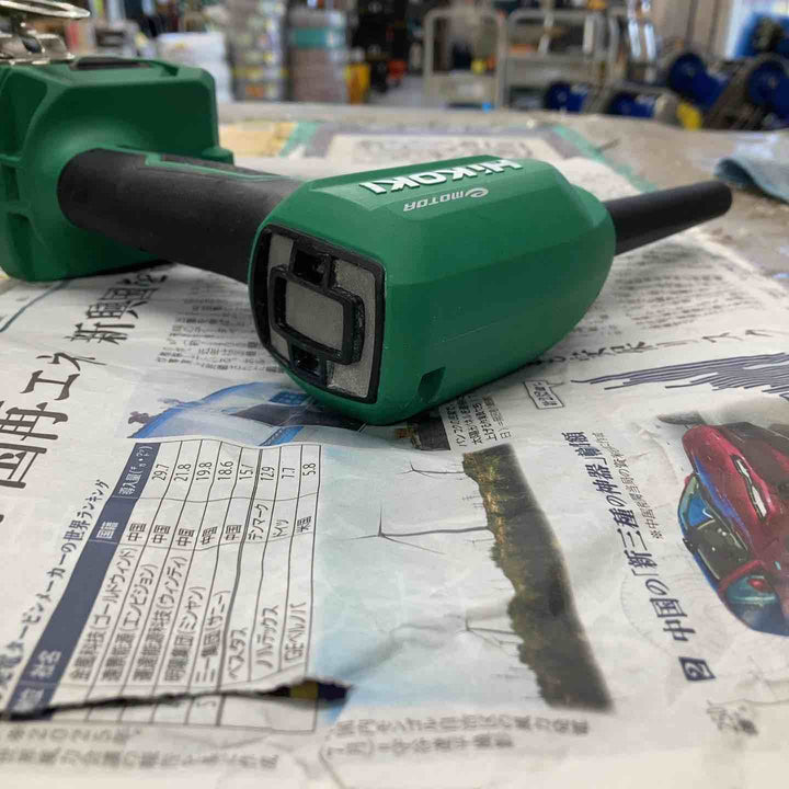 ★ハイコーキ(HIKOKI ※旧:日立工機)18V コードレスエアダスタ RA18DA(NN) 本体のみ【戸田店】