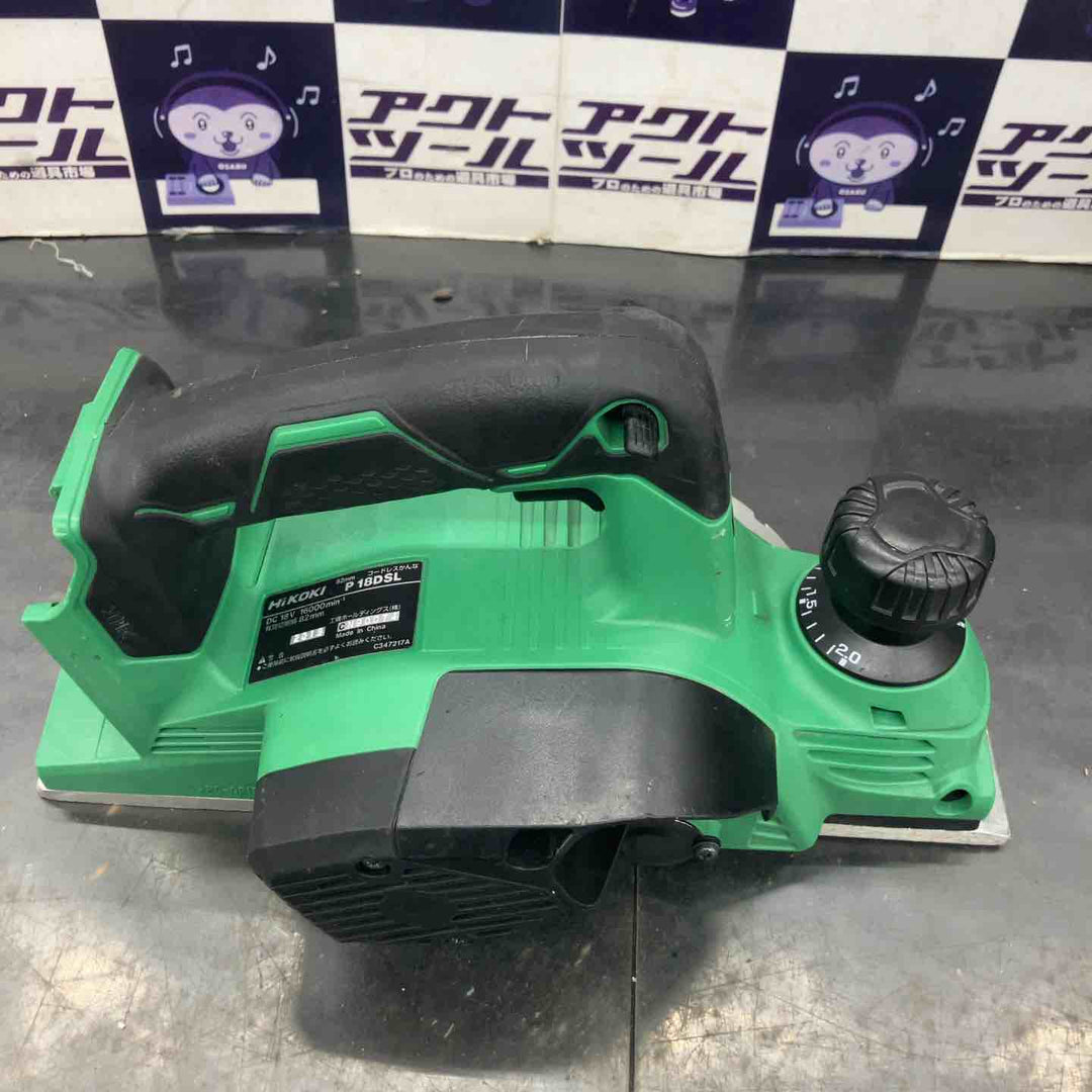 【中古品】ハイコーキ(HIKOKI ※旧:日立工機) コードレスかんな P18DSL(NN)【所沢店】
