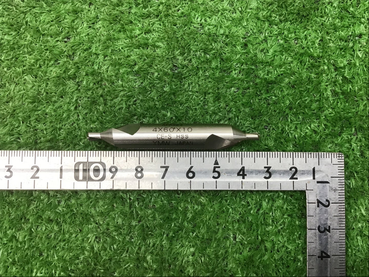 YAMAWA　センタードリル　4X60°X10 HSS 10PCS CE-S【富山店】●Y5コン