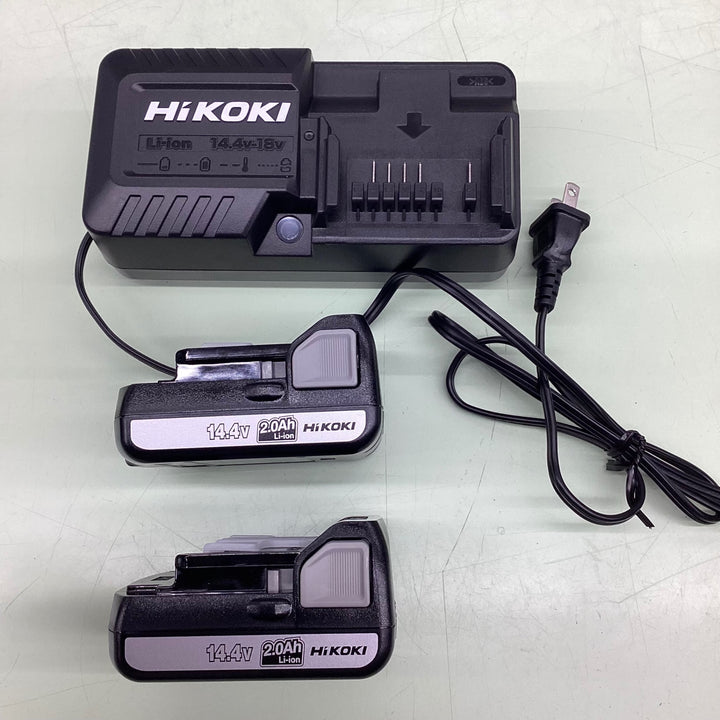 HiKOKI(ハイコーキ) 14.4V コードレス インパクトドライバ 2.0Ah 蓄電池×2個 充電器 ケース付 FWH14DF(2BG)【越谷店】