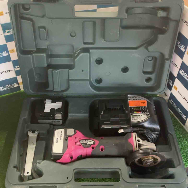 ◇ハイコーキ(HIKOKI ※旧:日立工機) コードレスディスクグラインダ G14DSL(SLCK)【草加店】