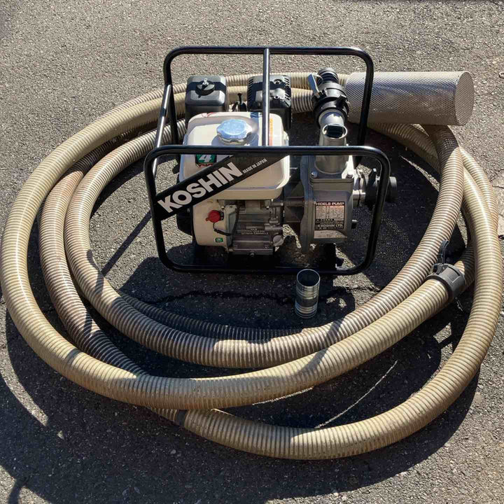 【店頭受取り限定】◇工進 エンジンポンプ KH-50P 吸込みホース付き【岩槻店】