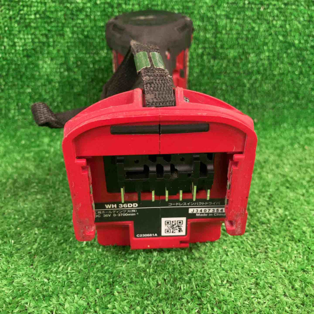 ★ハイコーキ(HIKOKI ※旧:日立工機) コードレスインパクトドライバ スコーピオンレッド WH36DD(2XHRSZ)【川崎店】