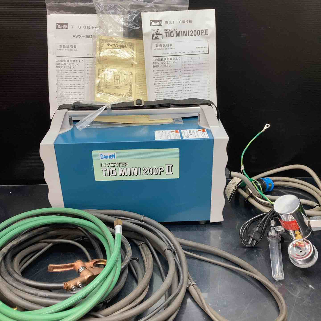 ダイヘン(DAIHEN) 直流TIG溶接機 INVERTER TIG MINI 200PⅡ(インバータティグミニ 200P2) VRTPM-202(S-2)【川越店】