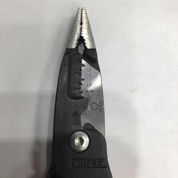 クニペックス(KNIPEX) 電工用多機能プライヤー　コンフォートグリップ　1372-200ME【中古品】