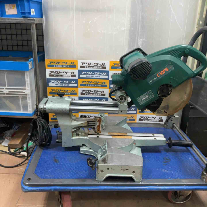 【店頭受取り限定】◇ハイコーキ(HIKOKI ※旧:日立工機) 255mm卓上スライド丸ノコ C10FS【草加店】